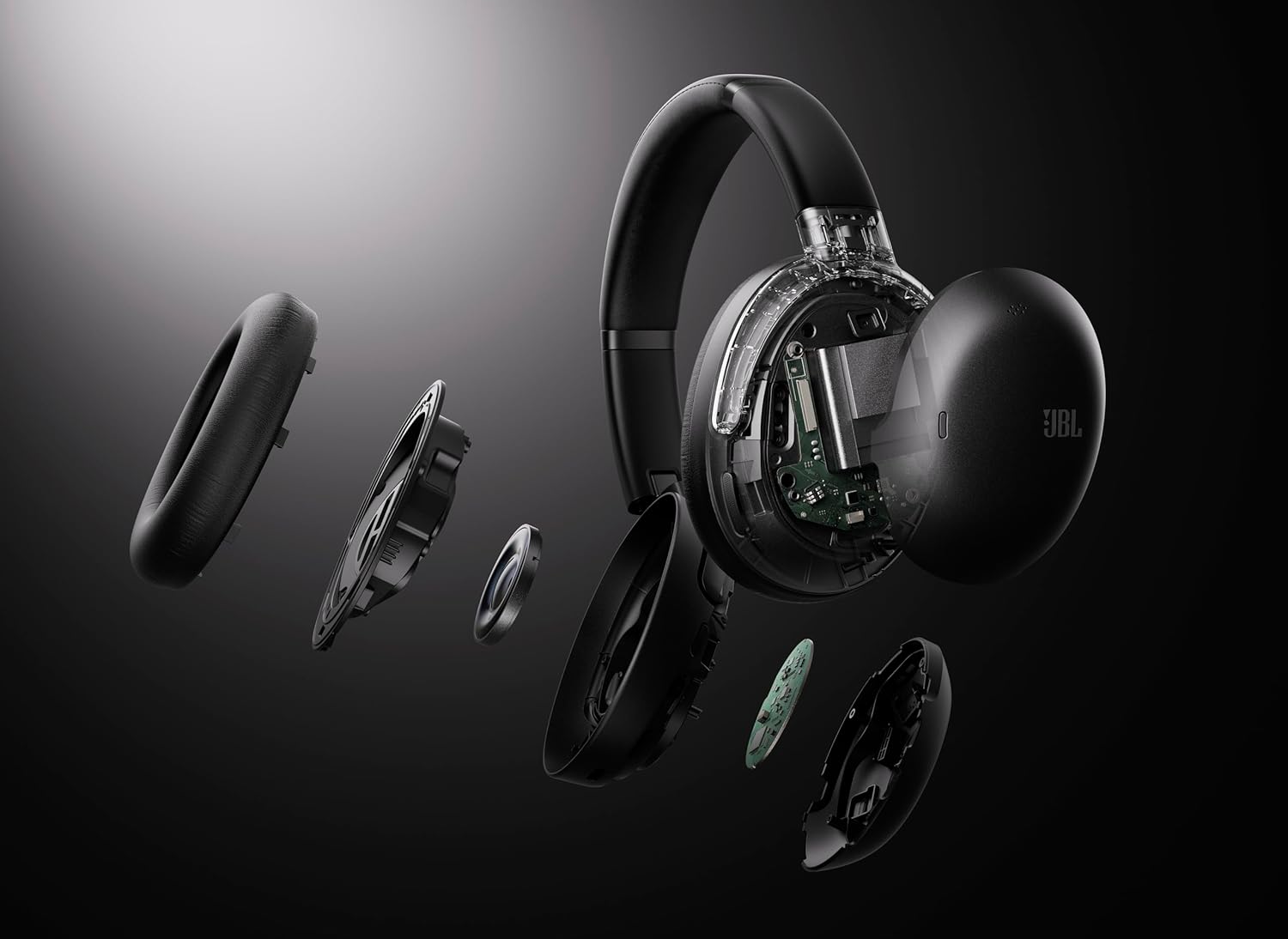 JBL Tour One M3 Smart Tx - Wireless Over-Ear Noise Cancelling Headphones with Smart Transmitter, Hi-Res Audio (3.5mm or USB-C), Spatial 360 Sound with Head Tracking & 70Hrs of Playback (Blue)
