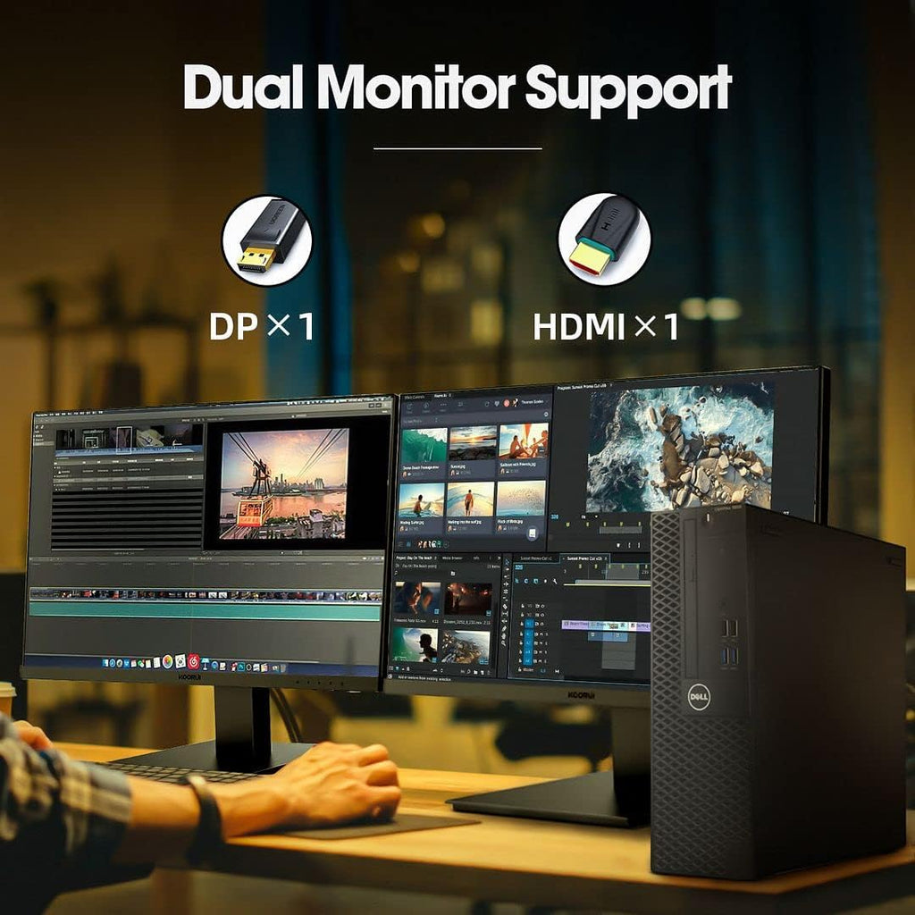 Dell OptiPlex 3050 Desktop Computers PC, 32GB Ram DDR4 New 512GB M.2 NVMe SSD, Intel Built-in WiFi, Bluetooth, i5-6500 3.2GHz, Refurbished Desktop, HDMI, Windows 11 Pro (Renewed)