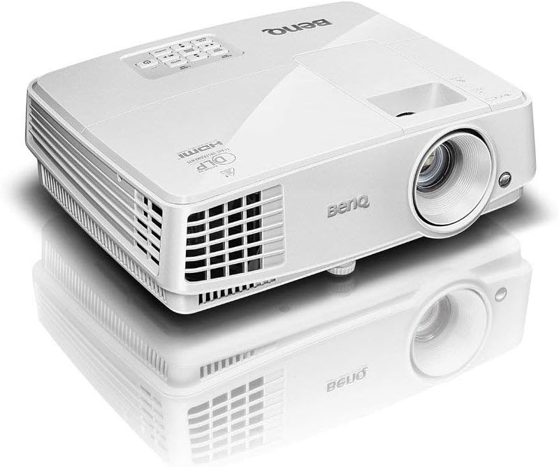 BenQ DLP Video Projector - XGA Display, 3300 Lumens, HDMI, 13,000:1 Contrast, 3D-Ready Projector (MX525A) (Renewed)
