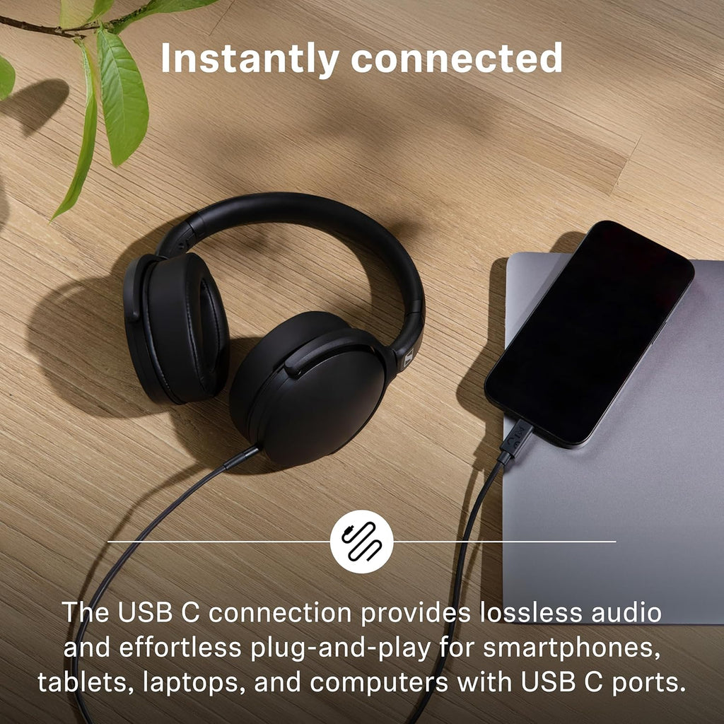 Sennheiser HD 400U - Wired Over-Ear Headphone with Smart Remote, Black