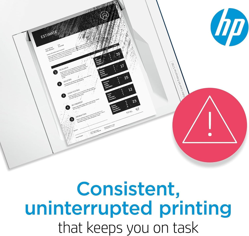 HP 210A Toner Cartridge 4-Pack (Black, Cyan, Magenta, Yellow) | Compatible Color LaserJet Pro 4201 & MFP 4301 Series Printers | W2100AQ1 Combo Pack
