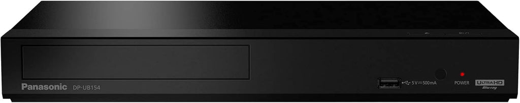 Panasonic 4K Blu Ray Player, Ultra HD Premium Video Playback and Hi-Res Audio - DP-UB154P-K DVD Player (Black)