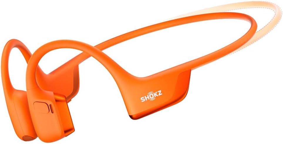 SHOKZ New OpenRun Pro 2 Mini - Open-Ear, Bone Conduction Sport Headphones - Sweat Resistant, Workout Headphones with 30ft Bluetooth - Secure, Comfortable Fit - Deep Bass and Smart Mic App (Renewed)
