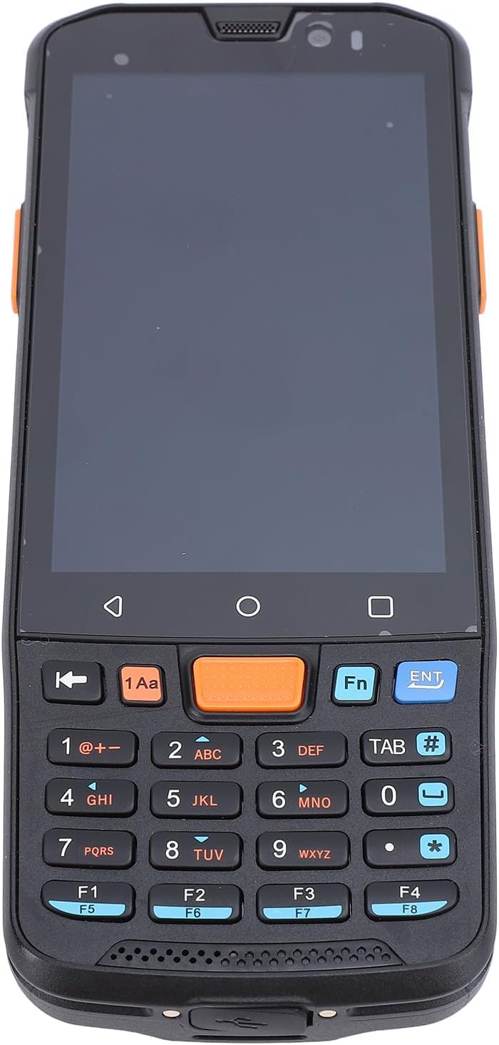 Ymiko Handheld PDA Barcode Scanner with 4G Connectivity, 11, NFC, Numeric Keypad, 4GB RAM, 64GB ROM for Inventory Management and Retail Use