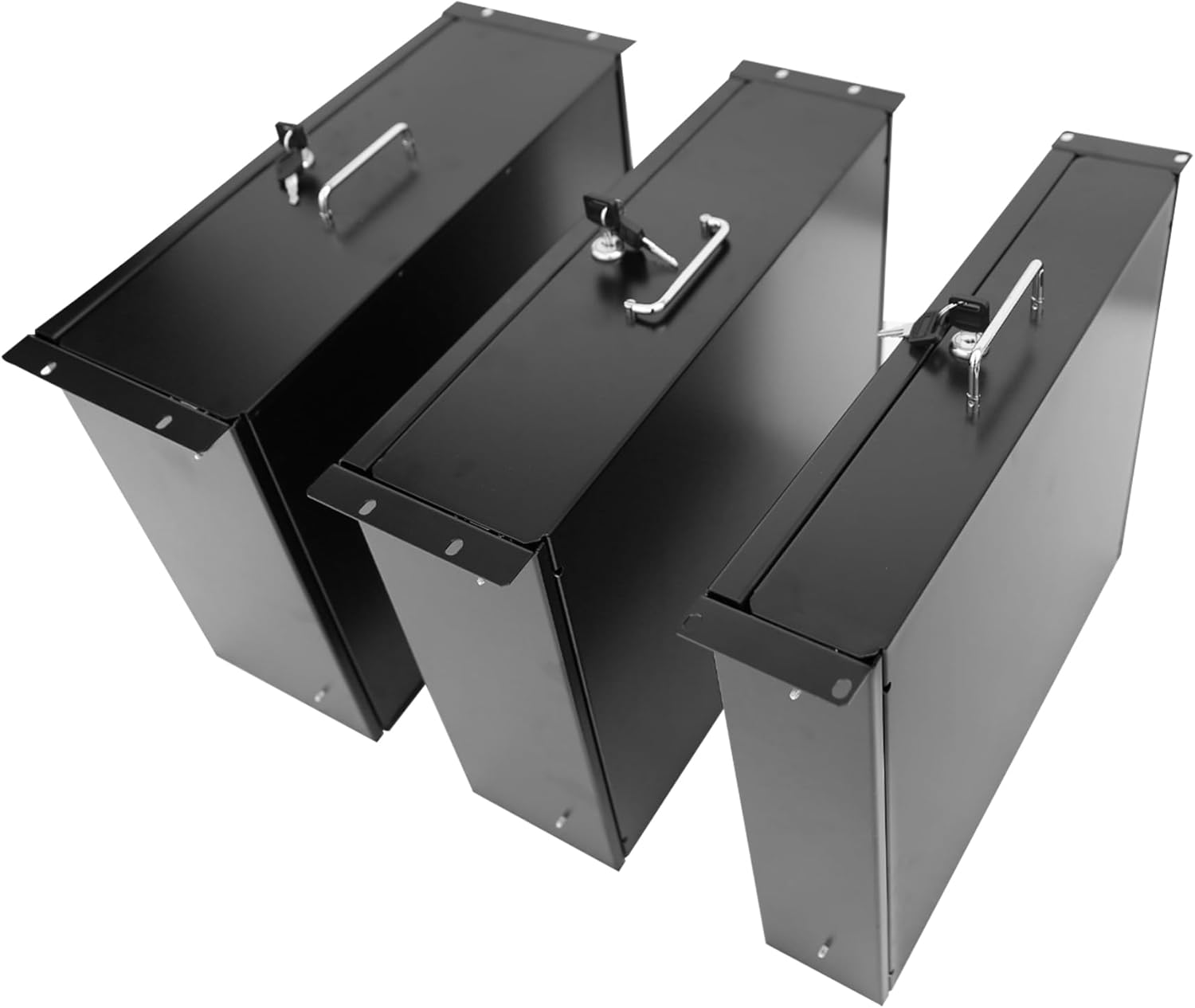 Server Cabinet Drawer Case Rack Drawer 19 Inch Rack Cabinet Mount Lockable Deep Drawer with Two Keys 18in Depth, Height 2U(3.5Inch) 19" W x 18" D x 3.5" H (CT18-2U, 2U18)