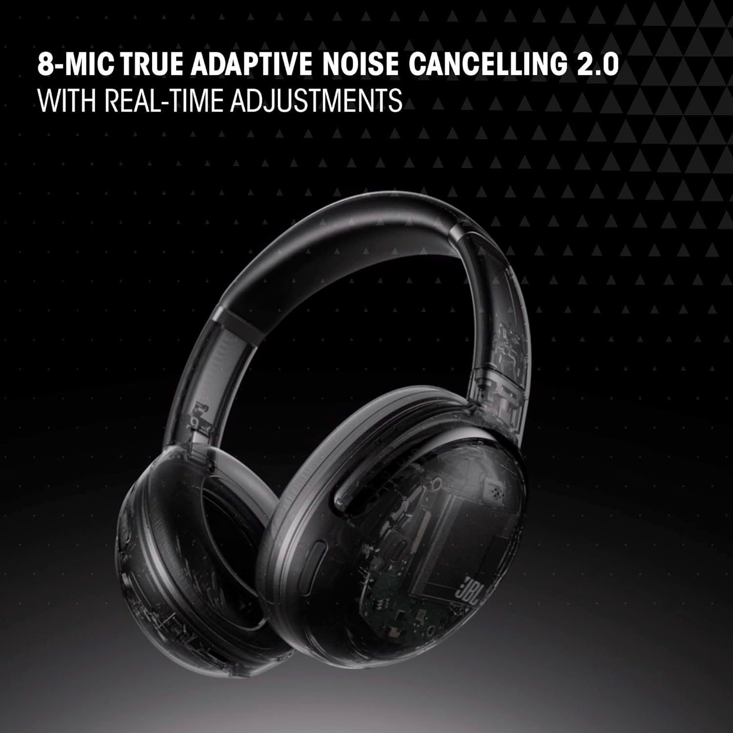 JBL Tour One M3 Smart Tx - Wireless Over-Ear Noise Cancelling Headphones with Smart Transmitter, Hi-Res Audio (3.5mm or USB-C), Spatial 360 Sound with Head Tracking & 70Hrs of Playback (Blue)