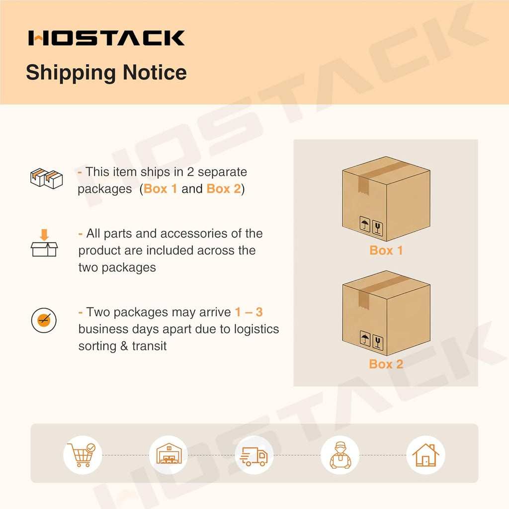 HOSTACK 55" Coffee Bar with 4 Large Drawers, 40" Tall Buffet Cabinet with Storage, Kitchen Storage Cabinet, Modern Farmhouse Sideboard Buffet, Adjustable Shelves for Living Room, Dark Brown