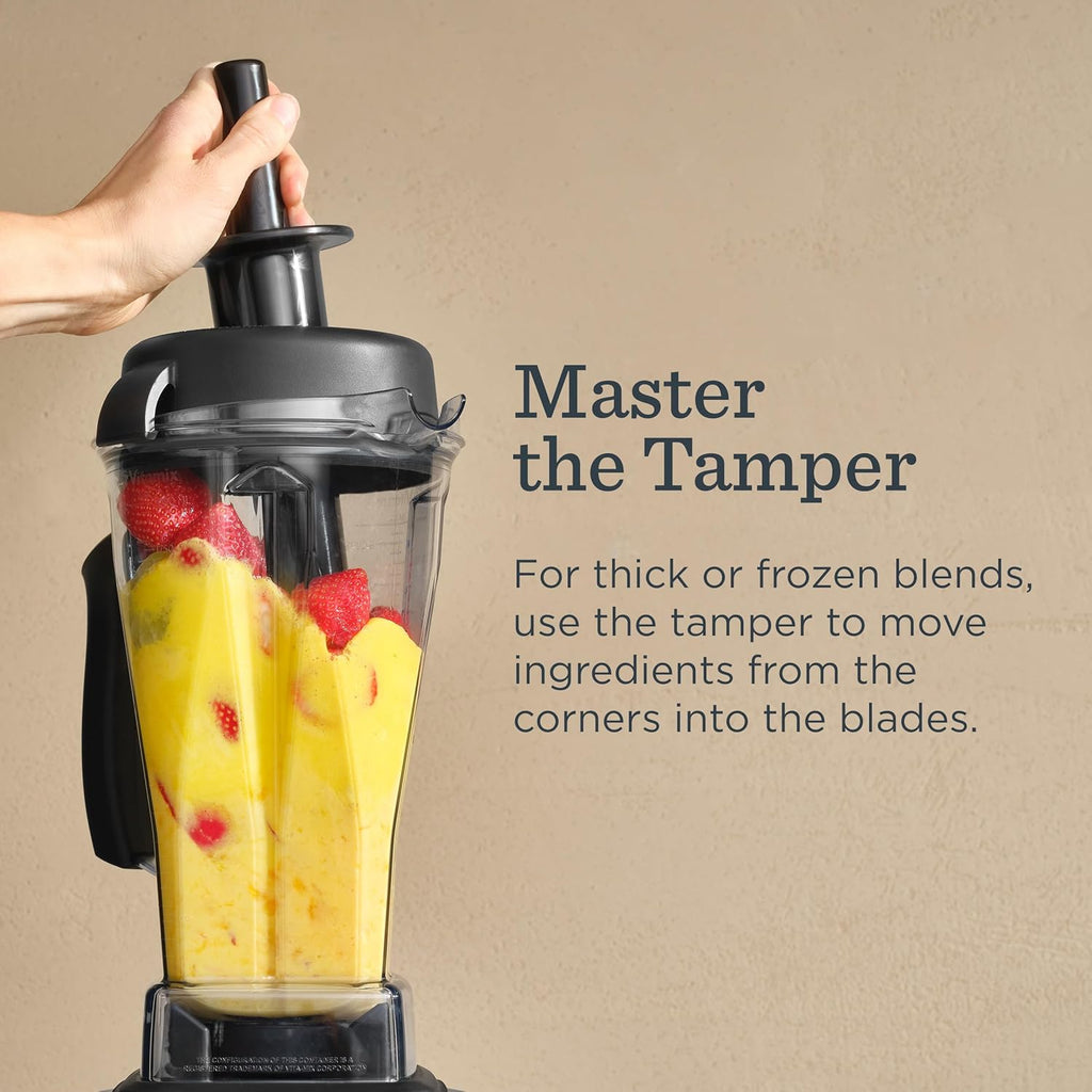 Vitamix 5200 Blender, Professional-Grade Blender for Smoothies, Soups, Ice Cream and More, Stainless-Steel Blades, Self-Cleaning Kitchen Appliance, 64 Oz Container, Black