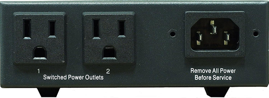 netBooter NP-02B Remote Switched PDU with 2 Power Outlets, 120V/13A. Control via Web, telnet, or USB