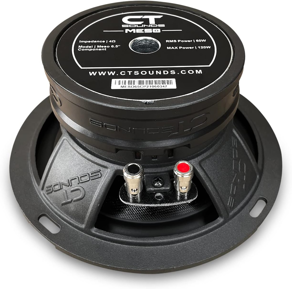 CT Sounds Meso 6.5” 320 Watt 2-Way Premium Component Car Speaker Set