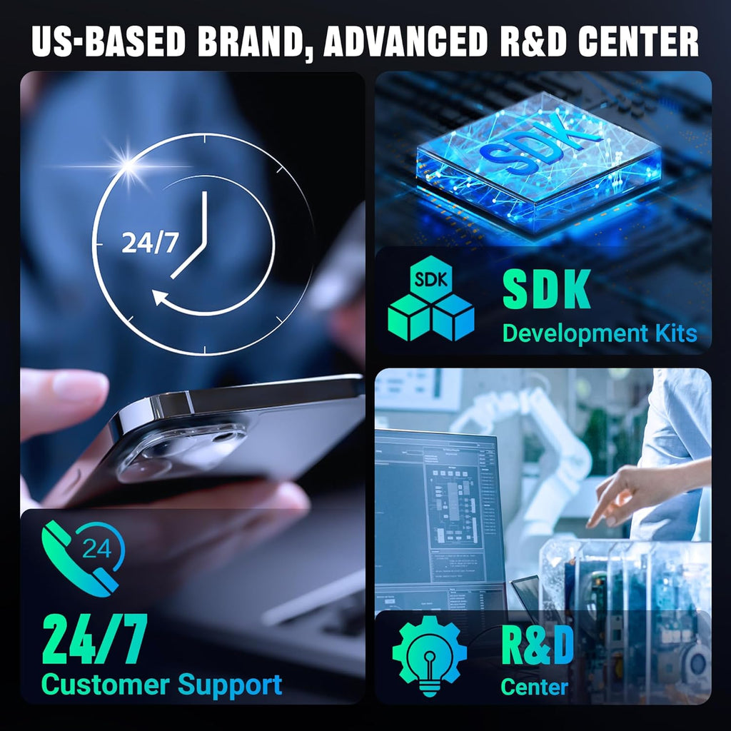 Android 11 Barcode Scanner PDA: 6" FHD Screen HS7 Scan Engine with Pistol Grip 6GB+64GB 5000mAh Battery IP67 Rugged 2D Handheld Computer for Warehouse Logistics Industrial P600