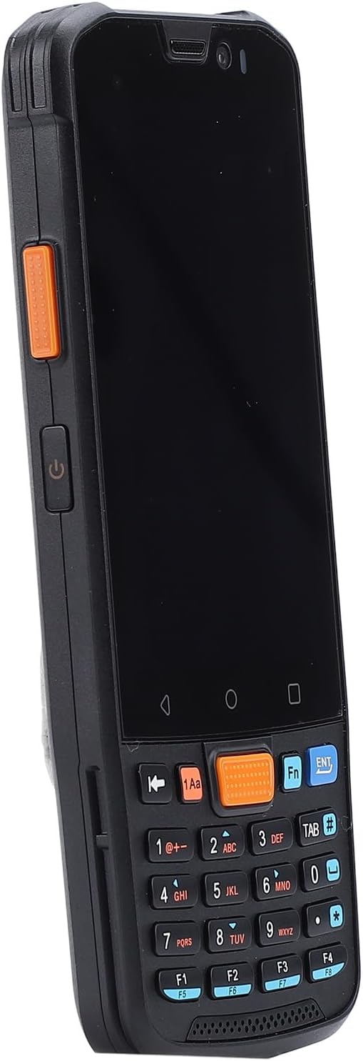 Ymiko Handheld PDA Barcode Scanner with 4G Connectivity, 11, NFC, Numeric Keypad, 4GB RAM, 64GB ROM for Inventory Management and Retail Use