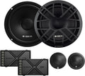 ORION XTR Series XTR65.SC 2-Way Coaxial Car Audio Component System - 6.5” Speakers, Full Range, Enhanced Bass, 340W, 4 Ohms, Easy Installation, 1” Silk Dome Tweeter, External Passive Crossover -Pair