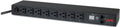 APC Rack PDU, Metered, 1U, 15A, 100/120V, (8) 5-15 (AP7800B)