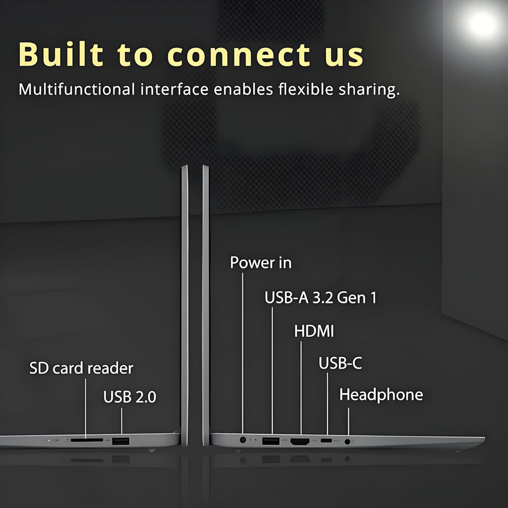 Lenovo Laptop Computer for Home and Office with Office 365, 14" HD Display, 8GB RAM, 128GB Storage, Intel Dual-Core, WiFi6, Bluetooth 5.2, USB-C, Portable Desgin, Long Battery, Windows 11 Home