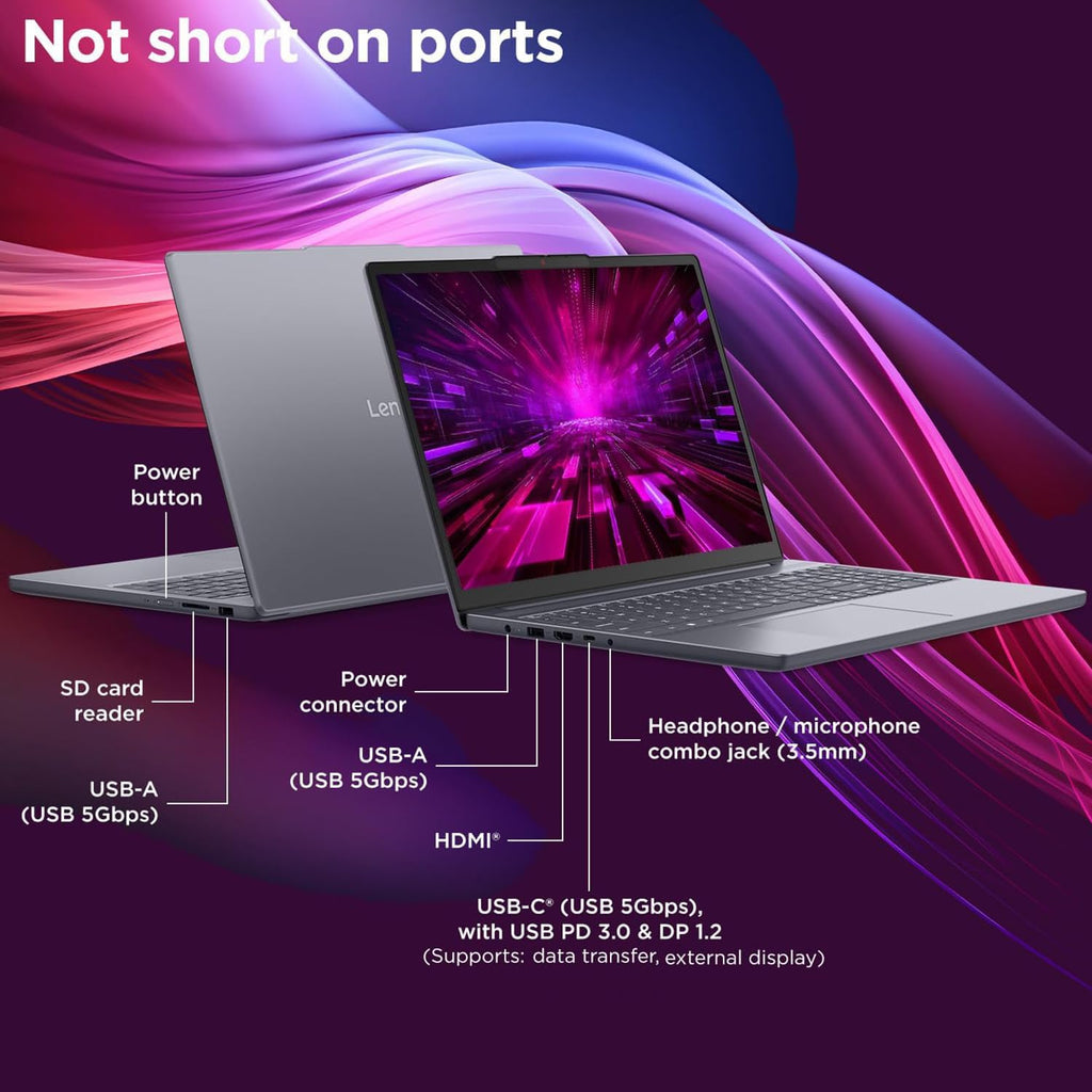 Lenovo 2026 Premium Business Laptop, Intel Core i7-13620H (10-Core), 16GB DDR5, 512GB SSD, 15" WUXGA Copilot AI PC, Microsoft 365, WiFi 6, Windows 11 Home – Powerhouse for Work, Study & Creativity