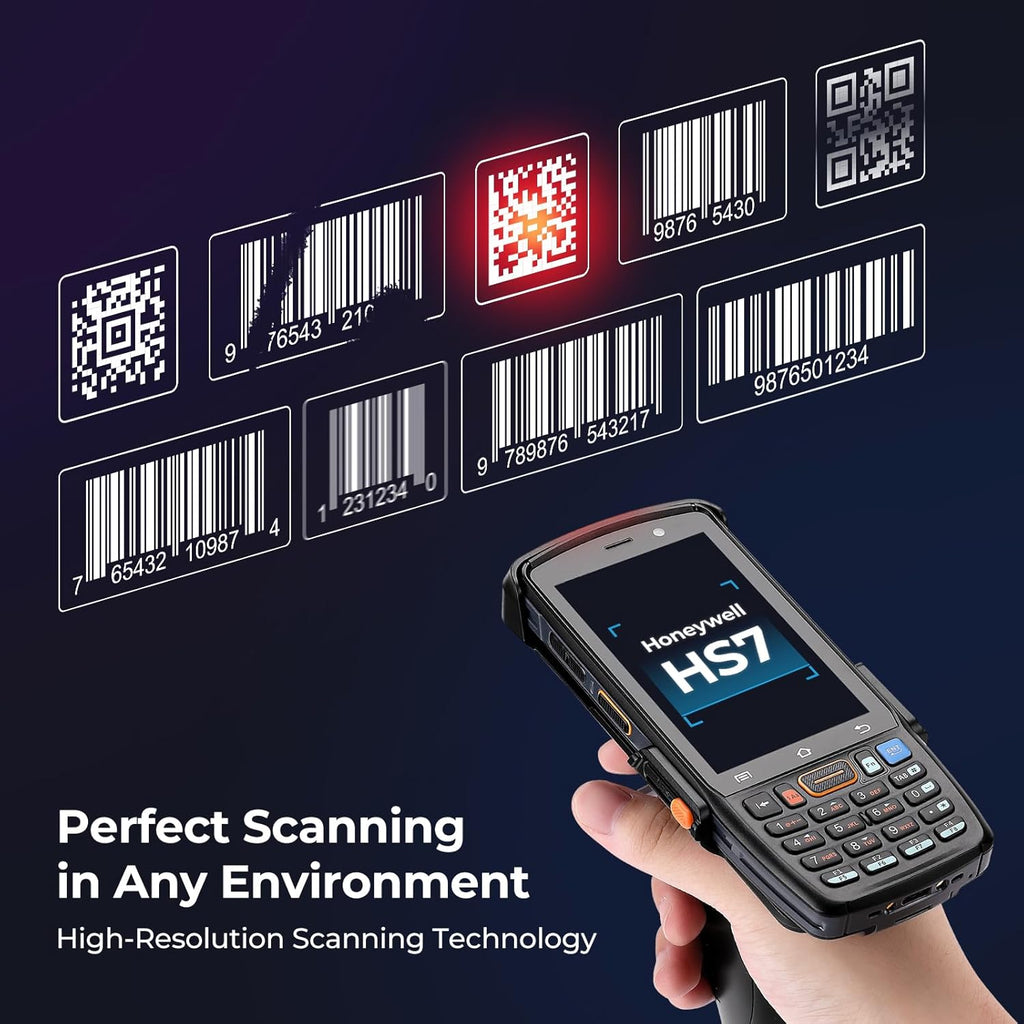 MUNBYN Android Barcode Scanner 082Pro, Android 12 PDA, Equipped with Honeywell HS7 Bar Code Scan Engine, IP67 Handheld Mobile Computer for Inventory Tracking, Warehouse, Logistics 2026