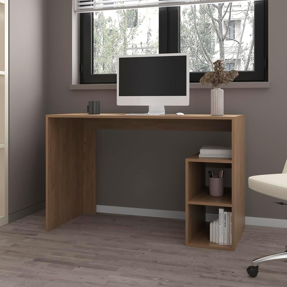 Rolla Desk, Office, Light Pine