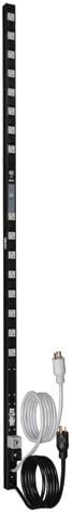 Tripp Lite Metered PDU, 20A Dual Circuit, 32 Outlets (5-15/20R), 120V, L5-20P/5-20P, 10 ft. Cord, 0U Vertical Rack-Mount Power (PDUMV40)