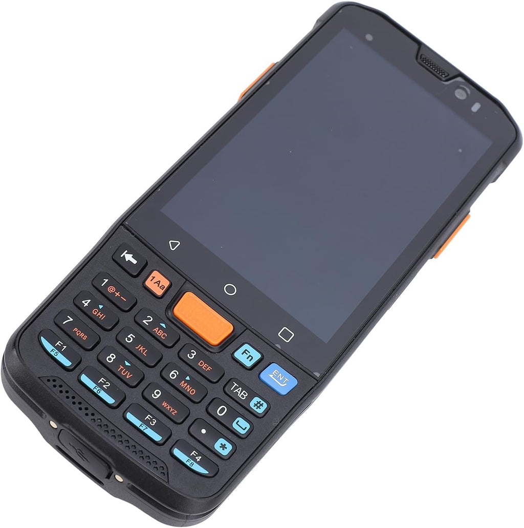 Handheld PDA Scanner with 4GB64GB ROM,4" Touchscreen,NFC & Face Recognition,IP65 Rugged Barcode for Warehouse Use