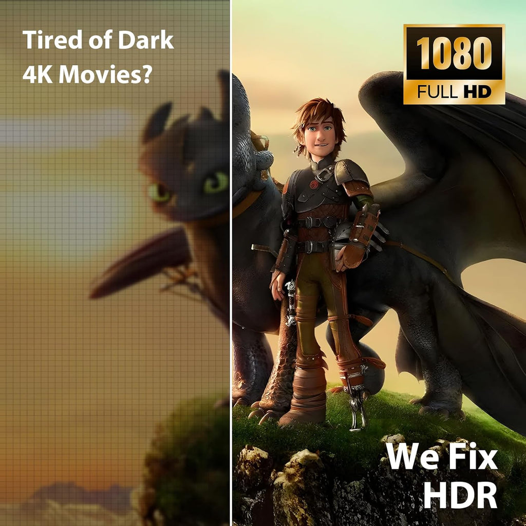 Blu Ray DVD Player Dolby Digital TrueHD/DTS and 1080P Full HD, Play All DVDs and Region A 1 Blu-Rays, Support Max 128G USB Flash Drive + HDMI/AV/Coaxial Output + Built-in PAL/NTSC with HDMI/AV Cable