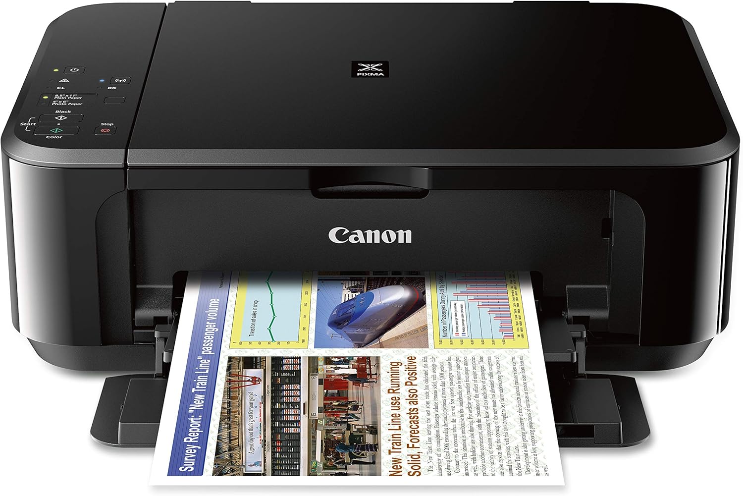 Canon PIXMA MG3620 Wireless All-in-One Color Inkjet Printer & PG-240XL ChromaLife 100 Black Ink Cartridge (5206B001) & CL-241XL ChromaLife 100 Color Ink Cartridge (5208B001)