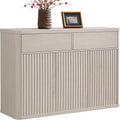 SICOTAS Buffet Cabinet with Storage - Storage Cabinet Sideboard with Doors & Shelves Accent Credenza Buffet Table with 2 Drawer Buffets & Sideboards for Living Room Dining Room Kitchen Entryway