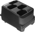 4 Slot Battery Charging Cradle Kit with Power Supply for Zebra MC3200 MC3300 Handheld PDA Barcode Scanner,Safe Stable Charger