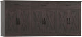 HOSTACK 71" Large Sideboard Buffet Cabinet with Storage, Farmhouse Coffee Bar Cabinet with 3 Drawers, Long Kitchen Buffet Table, Kitchen Sideboard Storage Cabinet for Dining, Living Room, Dark Brown