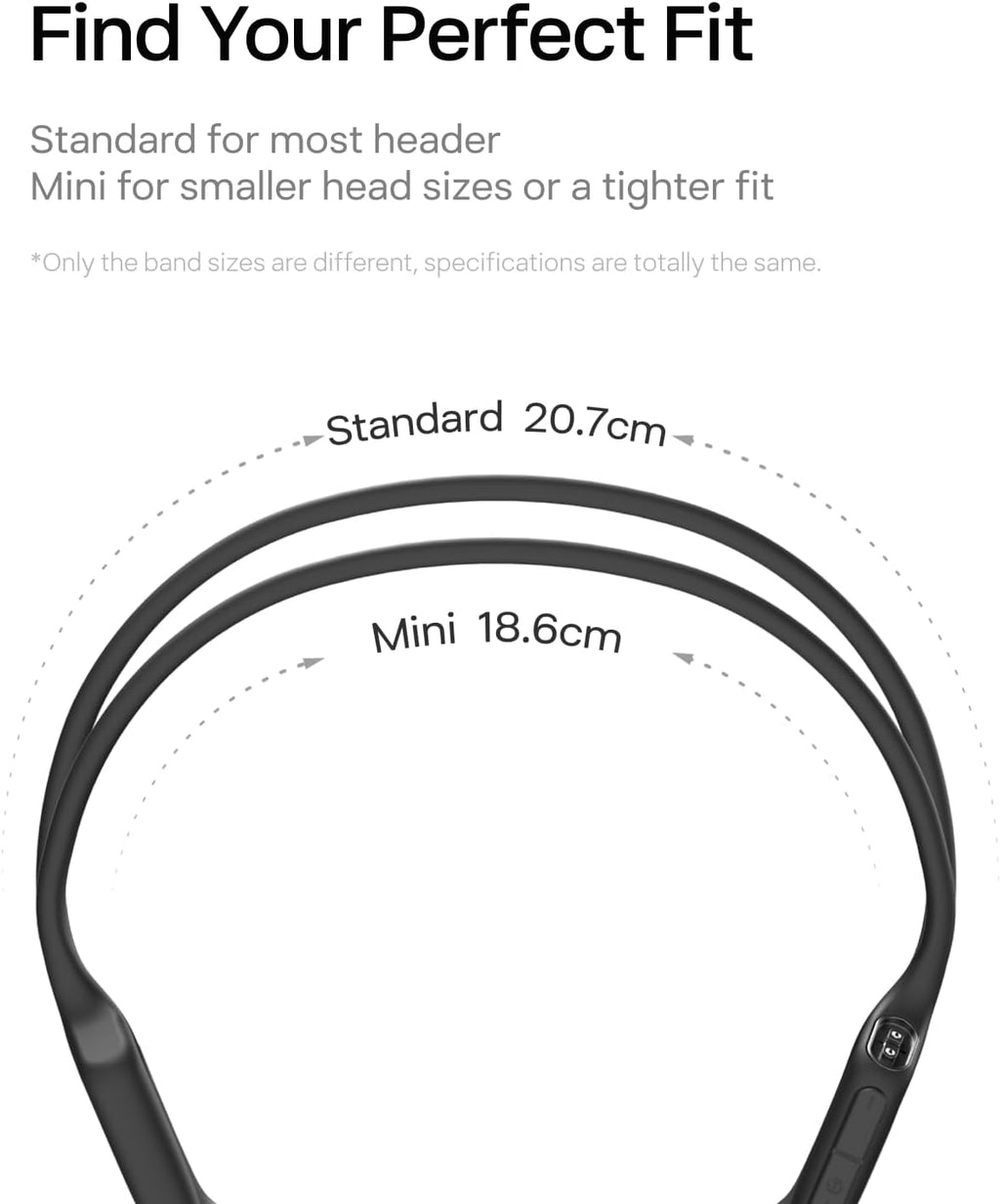 SHOKZ OpenRun Pro-Bone Conduction Headphones, Open-Ear Bluetooth Wireless Sport Headphones for Running and Workout, Sweat Resistant, Long Battery Life, Premium Deep Bass, Mic .with Hair Band, Black