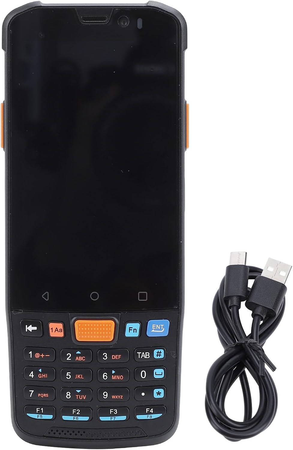 Handheld PDA Scanner with 4GB64GB ROM,4" Touchscreen,NFC & Face Recognition,IP65 Rugged Barcode for Warehouse Use